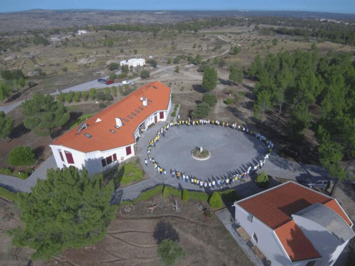 Großes Fest in Asta, Portugal