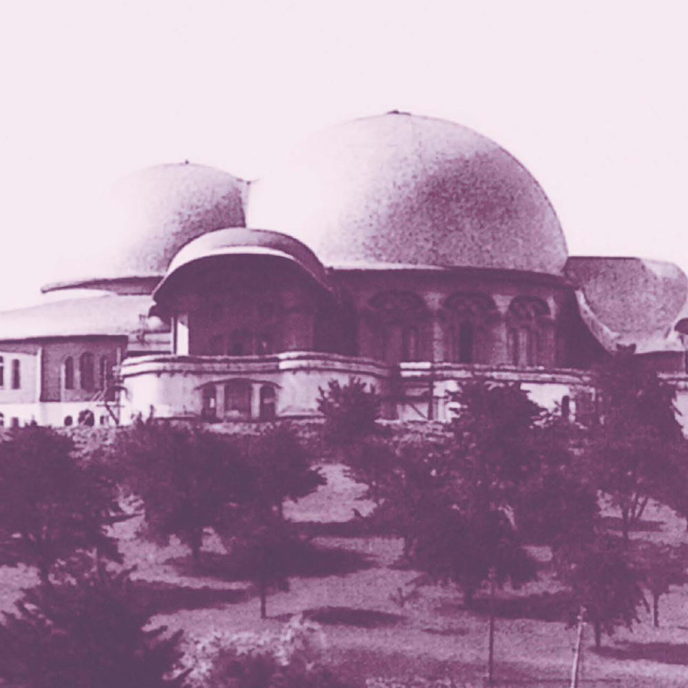 The paintings in the large and the small cupola of the first Goetheanum