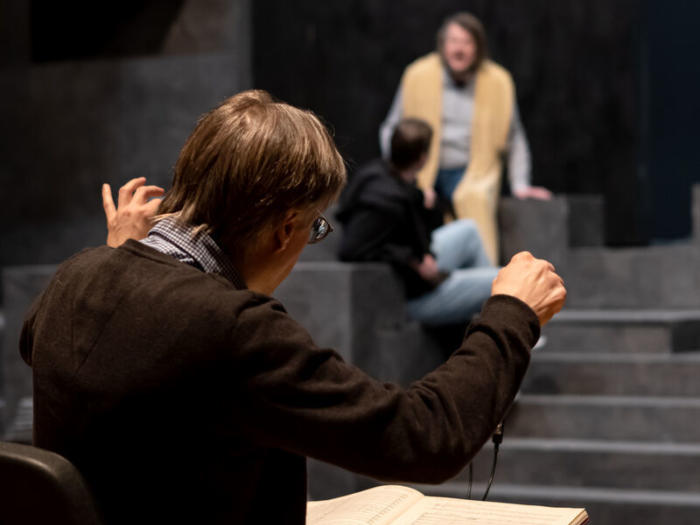 Représentation du ‹ Parsifal › de Richard Wagner au Goetheanum, avec eurythmie