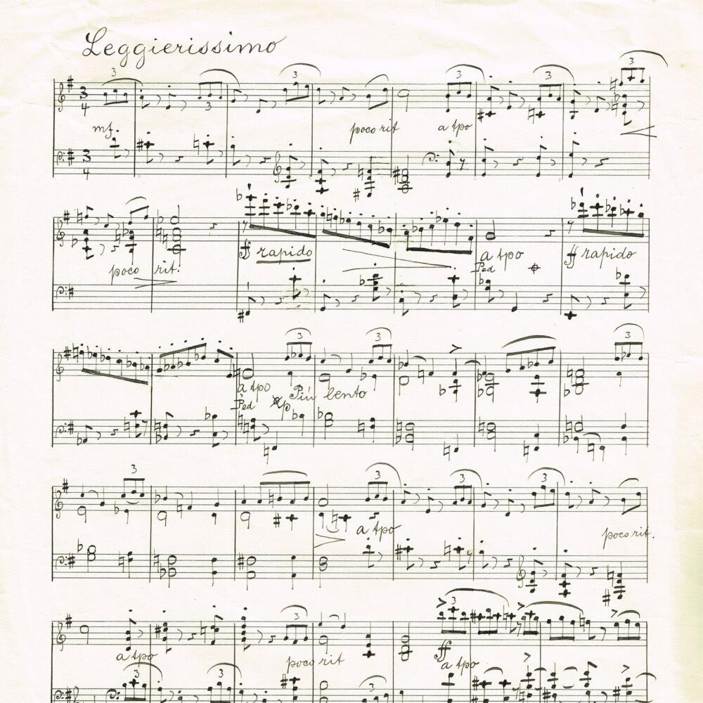 Albrecht Haushofer: Die Klaviersonate in b-Moll