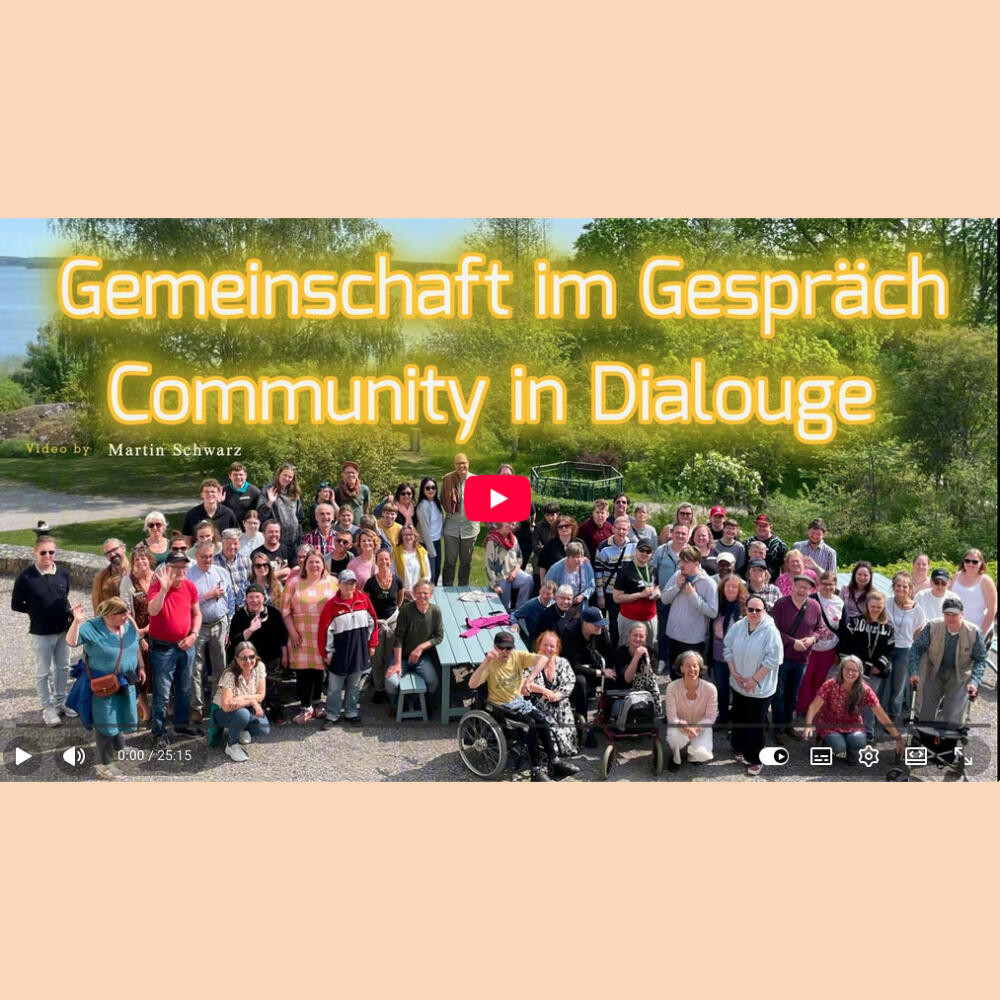 Film about the conference "Community in Dialog" in Järna (Sweden), May 2025