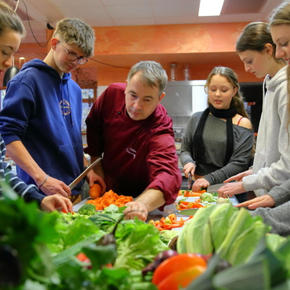Beim Kochen fürs Leben lernen