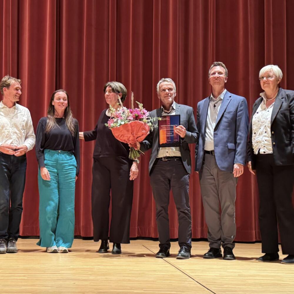 Dr. Jürgen Fritz erhält den Rudolf Steiner und Ita Wegman Preis