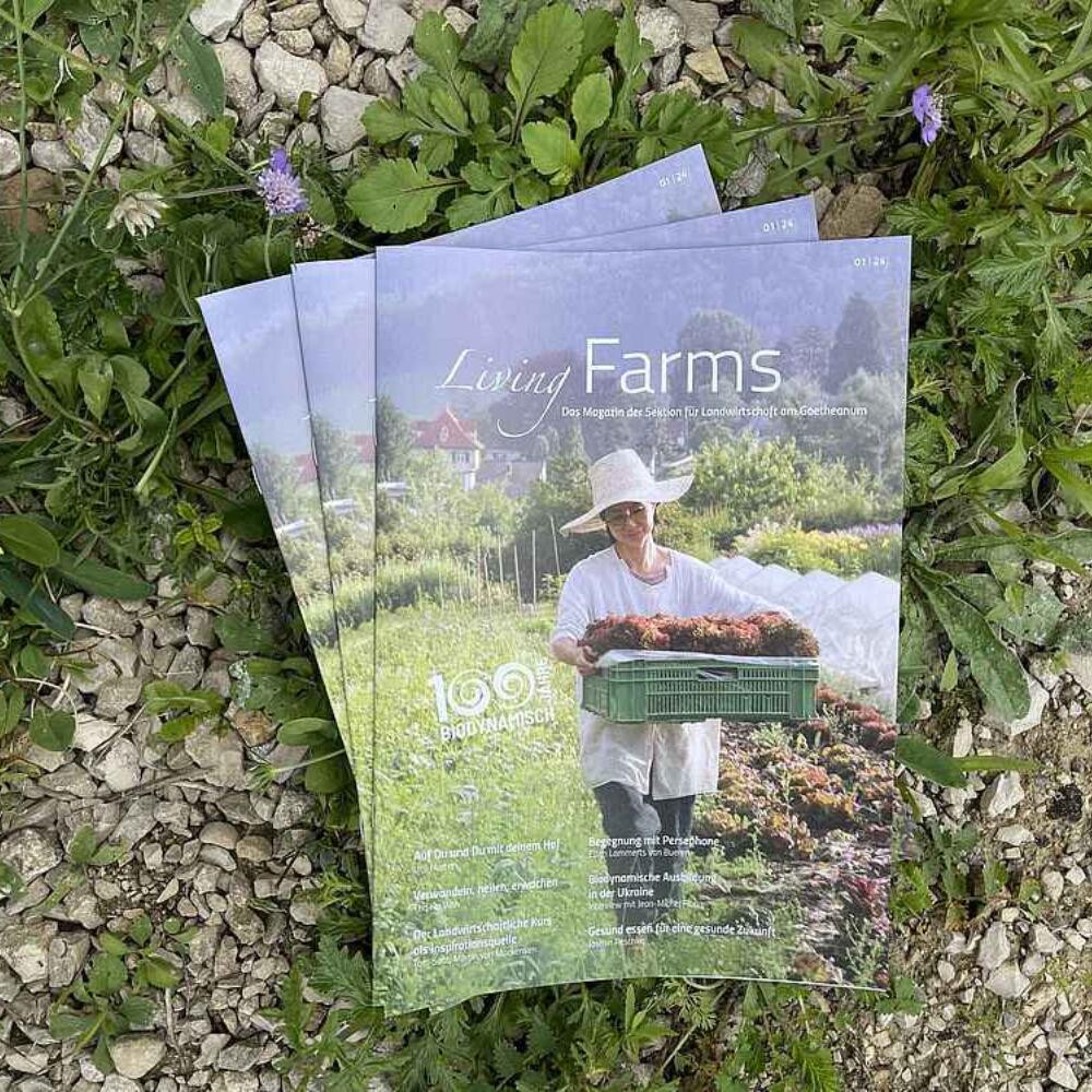 Einblicke in die weltweite biodynamische Bewegung. Neues Magazin «Living Farms» zum 100-jährigen Jubiläum