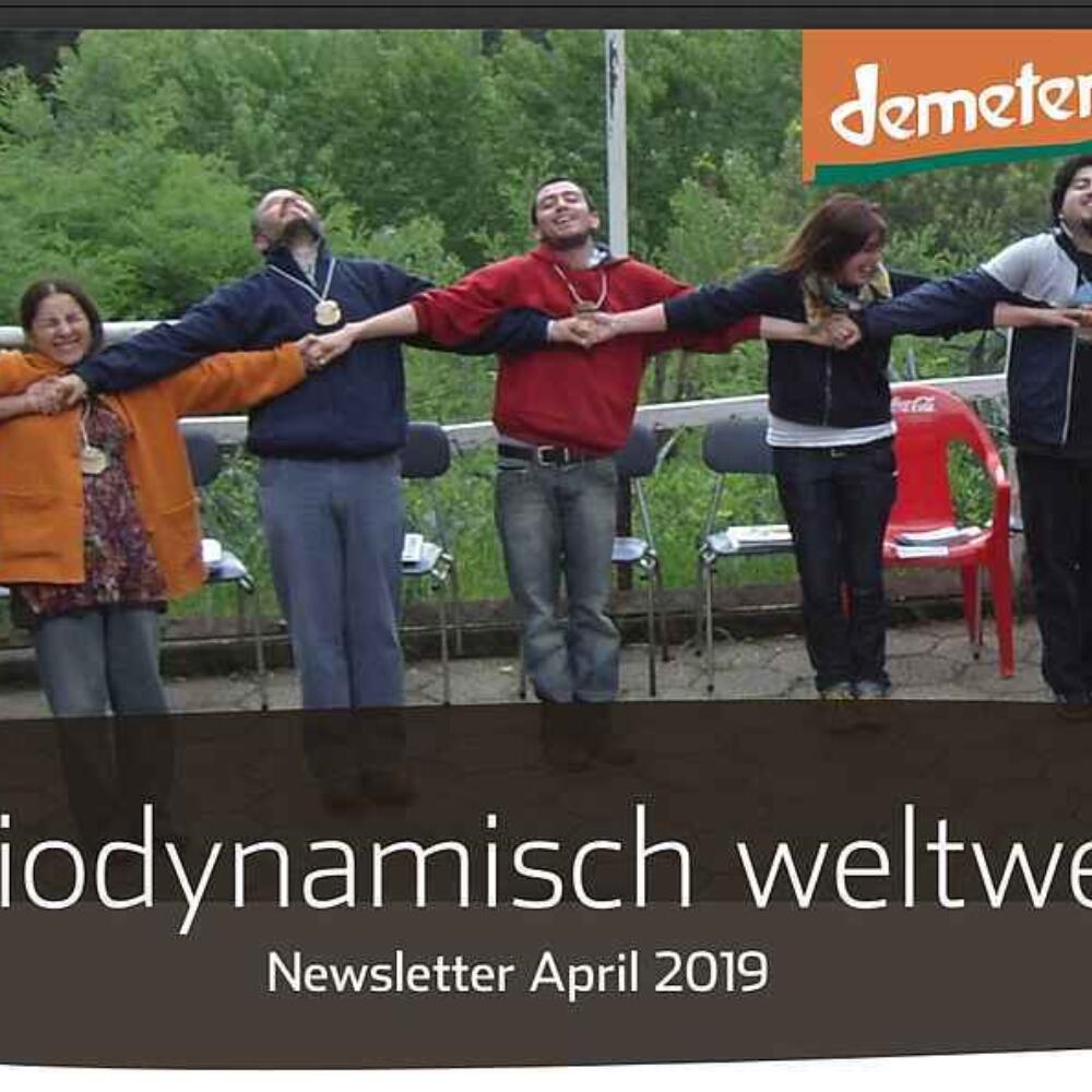 Biodynamisch weltweit - April 2019