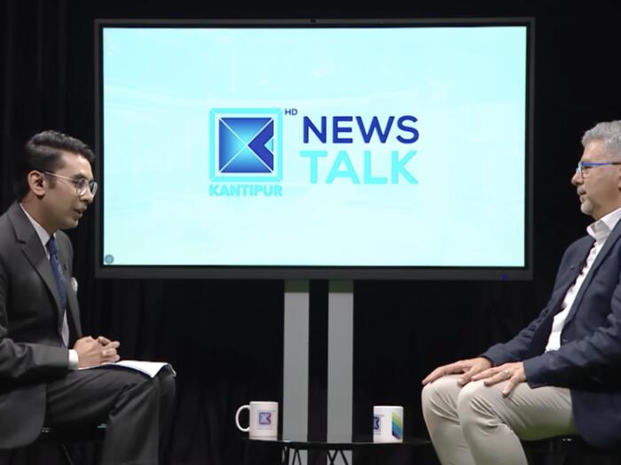 Eduardo Rincón zu Gast bei News Talk