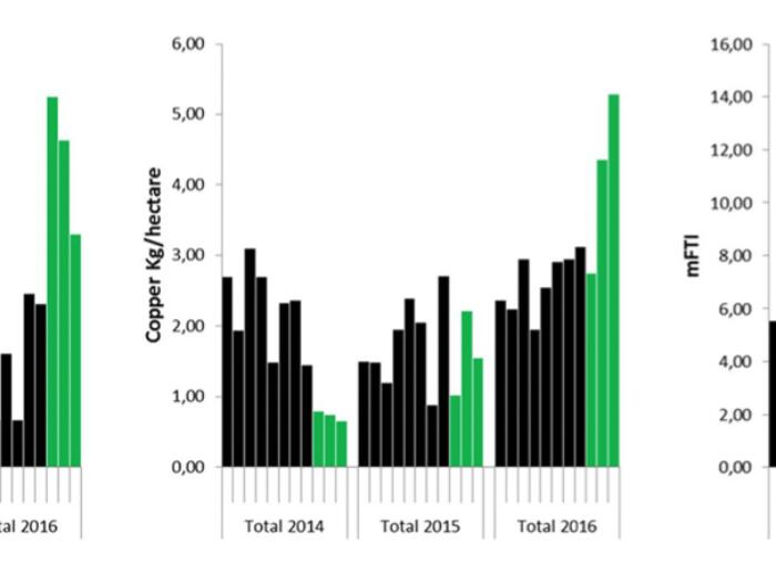 Unterschiede in der Stressreaktion zwischen biodynamischen und konventionellen Weinreben