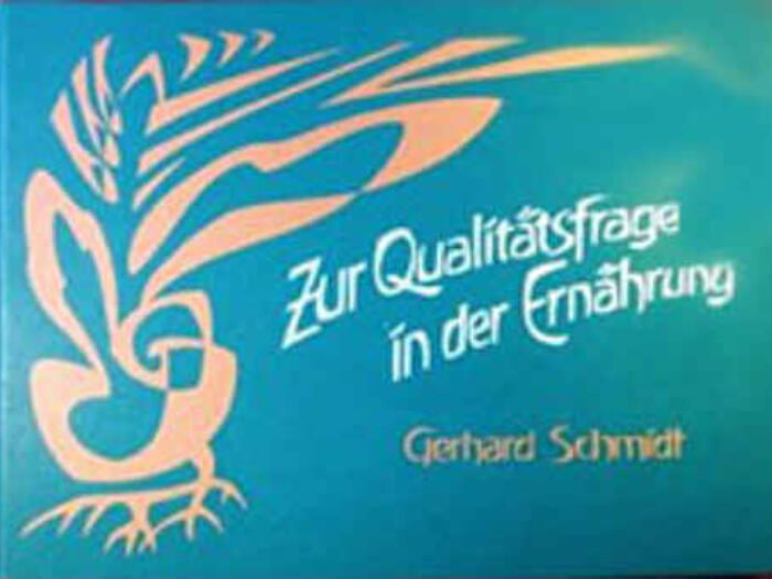 Buch: Zur Qualitätsfrage in der Ernährung - Darstellung und experimentelle Ergebnisse