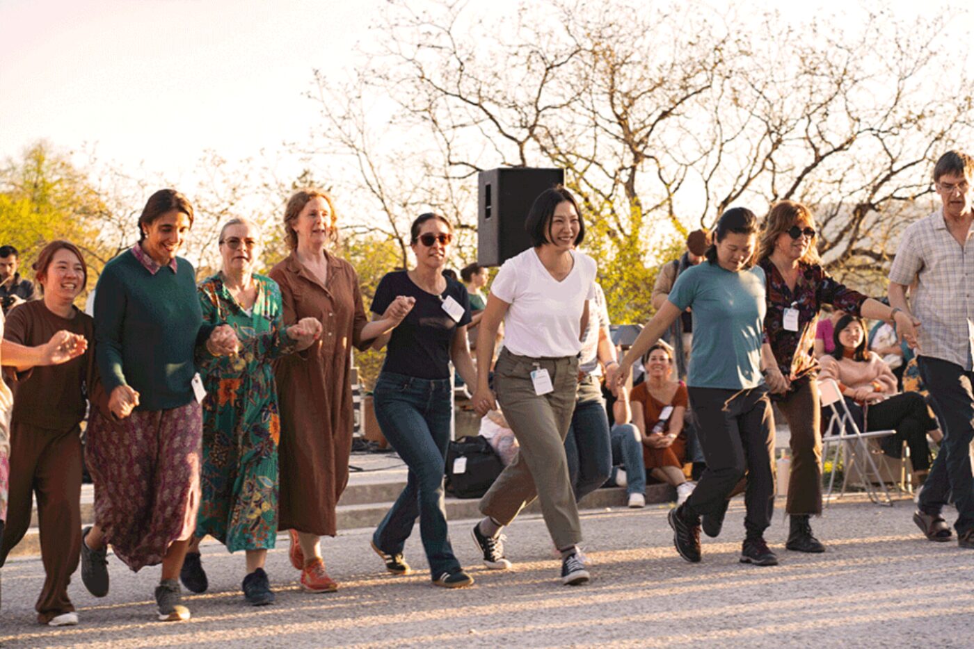 Folk dancing is a tradition –