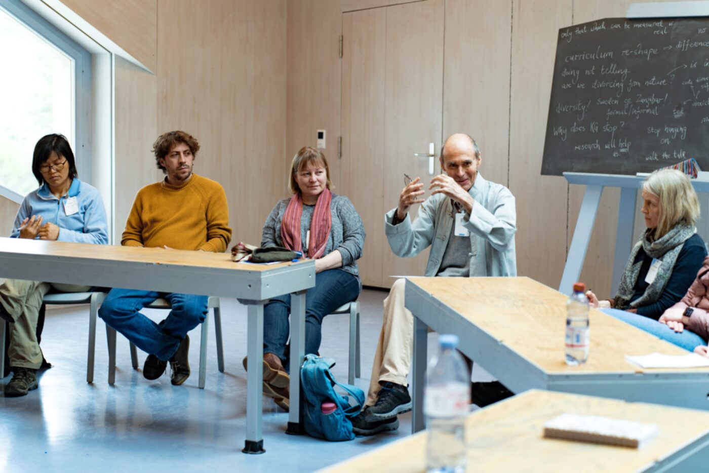 Workshops followed in the late afternoon. In the picture: Facing the Future Now!
