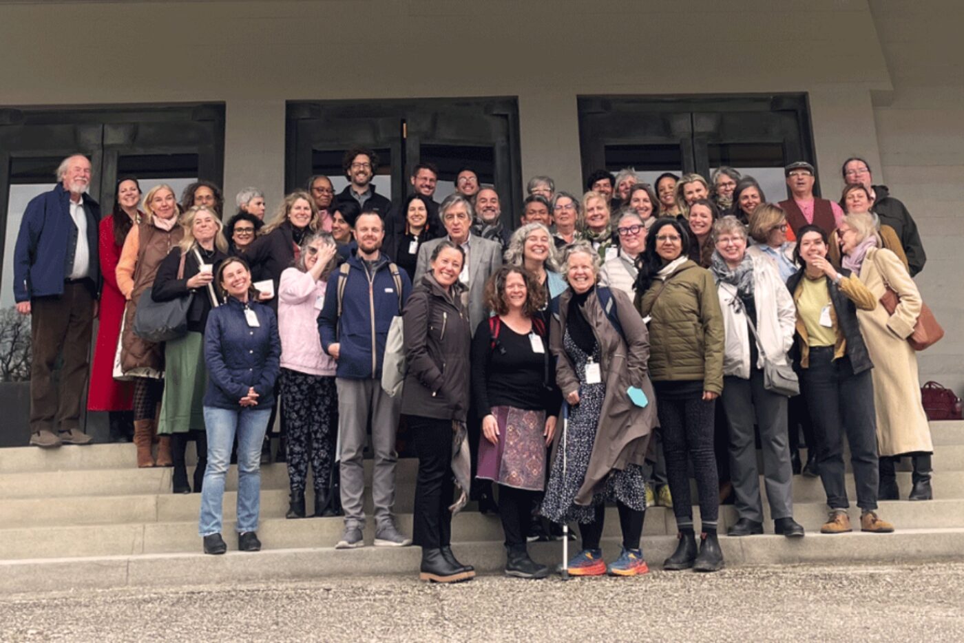 44 conference participants from North America in one photo.